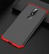 Hurtel 360 Protection etui na całą obudowę przód + tył Nokia 6.1 czerwony 6