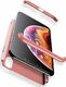 Hurtel 360 Protection etui na całą obudowę przód + tył iPhone XS Max różowy (logo hole) 5