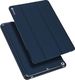 Etui na tablet Dux Ducis Smart Sleep z podstawką + schowek na rysik iPad 9.7 2018 niebieski 1