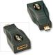 Adapter AV Lindy HDMI Micro - HDMI Mini czarny (41296) 1