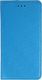 Etui Flip Magnet SAMSUNG GALAXY J7 2017 niebieskie uniwersalny 2