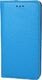 Etui Flip Magnet SAMSUNG GALAXY J3 2017 niebieski uniwersalny 2