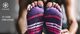 Gaiam GAIAM SKARPETKI ANTYPOŚLIZGOWE CZARNE S/M 52223 2
