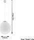 Lampa wisząca Sollux Ugo 1x60W 4