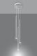 Lampa wisząca Sollux Pastelo 3x40W  (SL.0467) 3