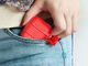 Baseus Etui ochronne do AirPods + Strap czerwone 11