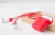 Baseus Etui ochronne do AirPods + Strap czerwone 9