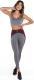 GymHero Legginsy Grey-heart szare r. S 1