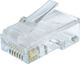 Gembird Gembird wtyk RJ45, kat. 6, 30U'' na drut 8P8C 100-pak 1