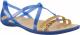 Crocs Sandały damskie Isabella Grph Strappy Sandal niebieskie r. 38/39 (205084-4HT) 1