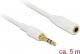 Kabel Delock Jack 3.5mm - Jack 3.5mm 5m biały (85591) 1
