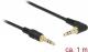 Kabel Delock Jack 3.5mm - Jack 3.5mm 1m czarny (85566) 1
