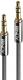 Kabel Lindy Jack 3.5mm - Jack 3.5mm 1m srebrny (35321) 1