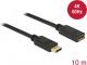 Kabel Delock DisplayPort - DisplayPort 10m czarny (84907) 1