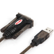 Kabel USB Unitek USB-A - RS-232 1.5 m Czarny (USBTS9P) 3