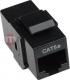 Intellinet Network Solutions ADAPTER ŁĄCZNIK RJ45 UTP CAT5E 8P8C KEYSTONE CZARNY (504775) 1