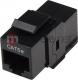 Intellinet Network Solutions ADAPTER ŁĄCZNIK RJ45 UTP CAT5E 8P8C KEYSTONE CZARNY (504775) 2