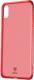 Baseus Etui Simple Series do iPhone X / XS, czerwony 1