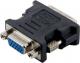 Adapter AV 4World DVI-I [M] (24+5) > VGA [F], czarny (08742) 1