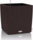 Lechuza Doniczka CUBE Cottage 50 ALL-IN-ONE, kolor mokka 2