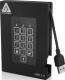 Dysk zewnętrzny SSD Apricorn Aegis Padlock Fortress 512GB Czarny (A25-3PL256-S512F) 1
