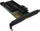 Icy Box Karta rozszerzeń PCIe do dysków SSD 2x M.2 z radiatorem (IB-PCI215M2-HSL) 4