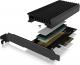 Icy Box Karta PCIe 3.0 x4 - M.2 NVMe M-key (IB-PCI214M2-HSL) 2