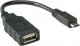 Adapter USB Roline ROLINE USB 2.0 Cable, USB 2.0 Type Micro B - Type A BU, OTG 0,15 m (11.02.8311) 2