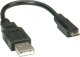 Roline ROLINE USB 2.0 Cable, Type A ST - Micro B ST 0,15 m (11.02.8310) 1