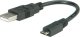 Roline ROLINE USB 2.0 Cable, Type A ST - Micro B ST 0,15 m (11.02.8310) 3