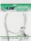 Kabel USB InLine USB-A - 0.3 m Przezroczysty (34516L) 2