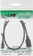 Kabel USB InLine USB-A - 0.3 m Czarny (31703P) 2