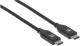Kabel USB Manhattan USB-C - 2 m Czarny (355247) 3