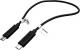 Kabel USB Roline microUSB - microUSB 0.3 m Czarny (JAB-2370359) 1