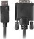 Kabel Lanberg DisplayPort - DVI-D 3m czarny (CA-DPDV-10CU-0030-BK) 1