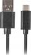 Kabel USB Lanberg USB-A - 1.8 m Czarny (CA-USBO-31CU-0018-BK) 1