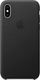 Apple Etui skórzane iPhone XS - czarne-MRWM2ZM/A 1
