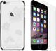 X-FITTED X-Fitted Plastic Case With Swarovski Crystals for Apple iPhone 6 / 6S Silver / Lotus 1