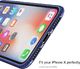 Baseus Baseus Soft Case Impact Silicone Case for Apple iPhone X Blue 2