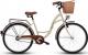 Goetze Rower miejski ECO 26″ kremowy z wiklinowym koszem 1