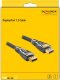 Kabel Delock DisplayPort - DisplayPort 2m srebrny (82771) 1
