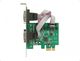 Kontroler Delock PCIe 2.0 x1 - 2x Port szeregowy DB9 (89641) 3