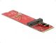 Kontroler Delock M.2 M-key - M.2 E-key (63343) 1