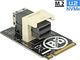 Kontroler Delock M.2 PCIe M-key - Mini-SAS HD SFF-8643 (63918) 1