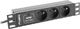 Lanberg Listwa zasilająca PDU 10" 1U 3x 230V PL 2m (PDU-03E-0200-IEC-BK) 1