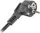 Lanberg Listwa zasilająca PDU 10'' 1U 3x 230V Schuko 2m (PDU-03F-0200-BK) 3