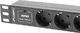 Lanberg Listwa zasilająca PDU 10'' 1U 3x Schuko 2m (PDU-03F-0200-IEC-BK) 2