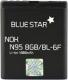 Bateria Blue Star Nokia N78 / N79 / N95 8Gb,1400 mAh (BL-6F) 1