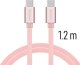 Kabel USB Swissten USB-C - USB-C 1.2 m Czarny (SW-QU-TYPC-3.1-BK) 3