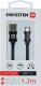 Kabel USB Swissten USB-A - USB-C 1.2 m Biały (SW-QU-TYPC-3.1-1.2m-SI) 5
